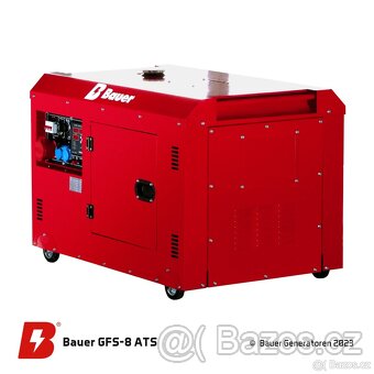Bauer GFS-8, ATS, 230/400 voltů, nouzový generátor / nouzový - 4