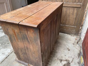 ✅ Starožitná dřevěná komoda | masivní dřevo | 4 šuplíky - 4