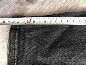 Prodám černé rifle zn. Lindex, velikost 146 - 4