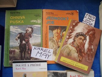 K.May-Ohnivá puška - il.Zd.Burian+4 komiksy - 4