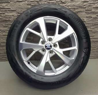 18" Originál Audi Q3 Tiguan Kodiaq 5x112 pneu Continental - 4