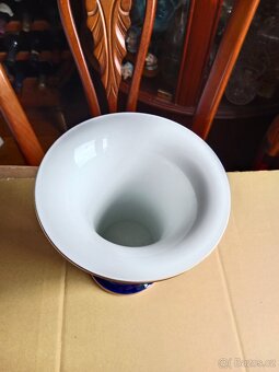 Krásná stará porcelánová váza - Míšeň - 4