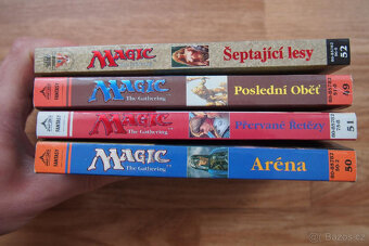 Prodám 4x knihy Magic: The Gathering (Aréna, apod.) - 4