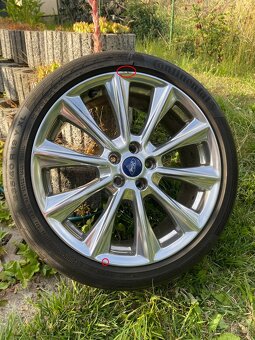Ford 19" ALU kola – originál, TOP stav, 10 paprsků - 4