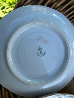 Retro porcelánový servis kávový česká výroba - 4