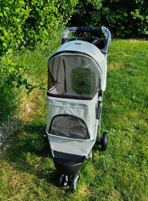 Kočárek pro přepravu domácích mazlíčků - tříkolový - nové - 4