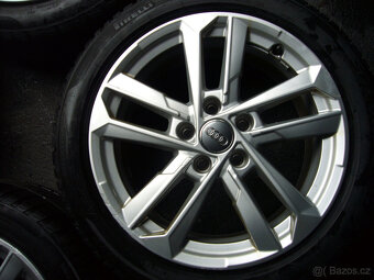 ZIMNÍ ALU KOLA AUDI 17" 5x112 6,5" et-43,stř.-57,1, - 4