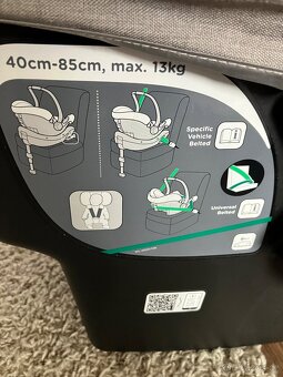 Prodám zánovní autosedačku Joie i-Gemm3 - 4