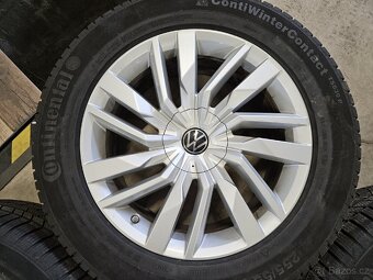 Originál alu kola VW Touareg 19" 5x112 zimní 255/55 R9 - 4