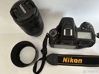 Nikon D7200 s objektivem Tamron 70-300mm - 4