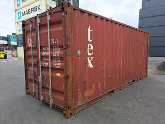 Lodní kontejner 20", skladový kontejner 6m - 4