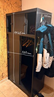 Šatní skříně, 2x - 4