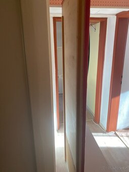 Retro předsíňová stěna – věšák, zrcadlo, botník - 4