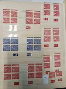Prodám velkou sbírku postovních známek Protektorátu BuM - 4