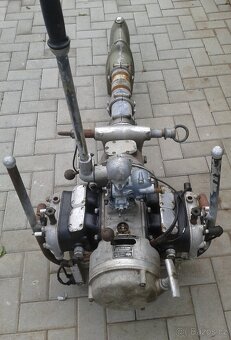 Závodní loď kluzák motor König čz jawa Delfín plaketa foto - 4