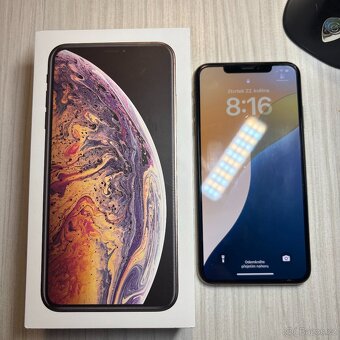 Phone XS MAX 256GB Gold - TOP stav - 4