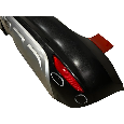 Zadní nárazník saténově černá 9B9 Škoda Yeti 5L r.v. 2011 - 4