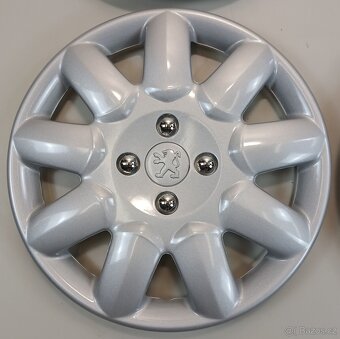 Poklice Peugeot 15" 4ks NOVÉ - 4