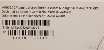 Apple Watch Series 9 45mm NEROZBALENÉ - 4