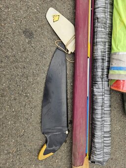 Windsurfing 3x plachta 2 x rahno, 3x ploutev - 4