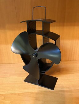 Krbový ventilátor na kamna - 4