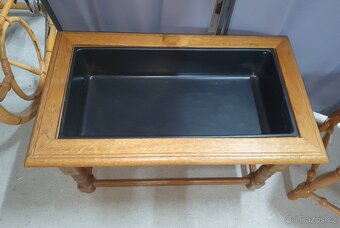 Rustikální stolek a stolička - 4