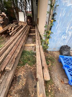 Prodáme použité trámy různých délek - 4