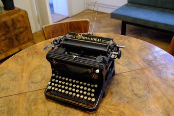 Starožitný psací stroj U.S. Mirsa Ideal - 4
