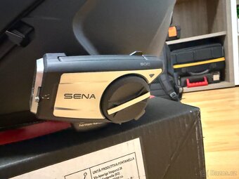 SENA 50C + přilba CABERG - 4