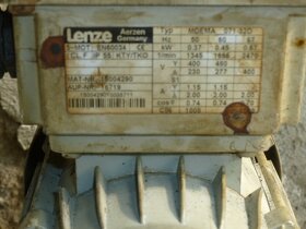 elektropřevodovka 0,37kw/380V /670 ot./min - 4