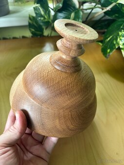 Kalich ze dřeva | ⌀18cm | ruční práce - 4