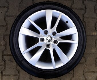 Alu kola originál Škoda Octavia III 5x112 R17 Trius - 4