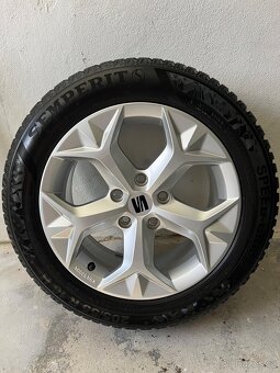 Alu disky Seat 5x112 + zimní pneu 205/55/R16 - 4