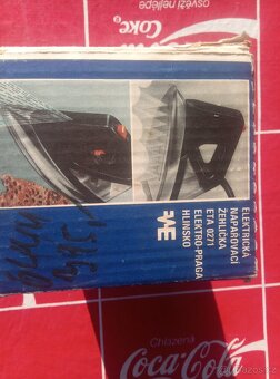 Retro žehlička ETA r.v. 1986 - 4