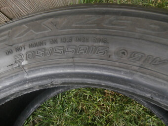 2ks letni pneu 205/55R16 91V vzorek 7mm - 4