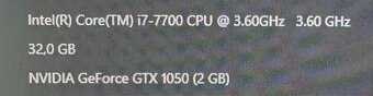 I7 7700 + MB + GPU GTX 1050 + 32gb ram ddr4 - 4
