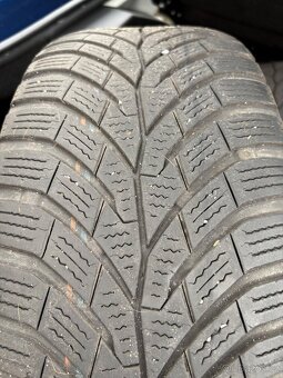 4 x plechové kola se zimní pneu 5x112 r16 - 4
