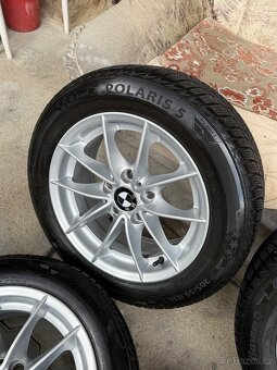ALU KOLA BMW R16 5X120 NOVE ZIMNÍ PNEU - 4