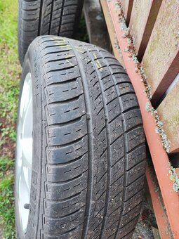 Letní sada alu kola - originál Škoda - 185/60 R14 82T - 4