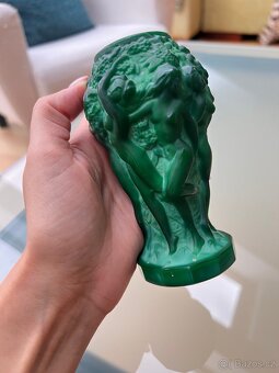 Malachitová váza, malé vinobraní - 4