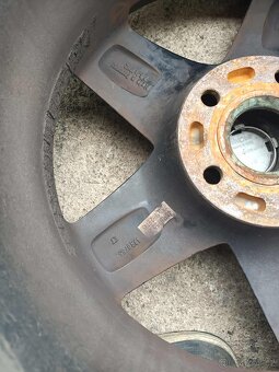 ❄️zimná 4ks alu disky orig. Ronal 5x112 r16 pneu 205/55 r16 - 4