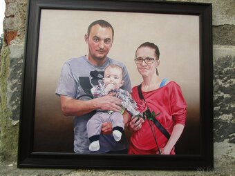 Realistické obrazy-ruční malba-olejomalba - 4