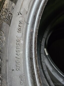 265/45R20 104V Michelin Pilot Alpin5 SUV 2ks 5mm - 4