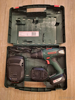 Aku vrtačka BOSCH PSR14,4LI-2 , 2x akumulátor - 4