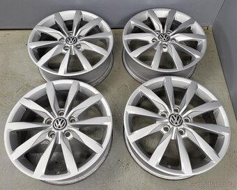 Originál 17" VW Dijon 5x112 Golf 7 Octavia 3 - 4