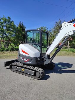 Pásový bagr Bobcat E50Z Klimatizace - 4