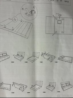 Rozkládací sedačka - 4