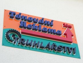 3D nápisy - loga, technické profily - 4