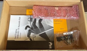 Ethernet Hub 12port Intel Express 100BASE-TX   rarita - 4