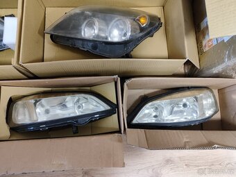 Hlavní přední světlomety Opel Astra G - 4